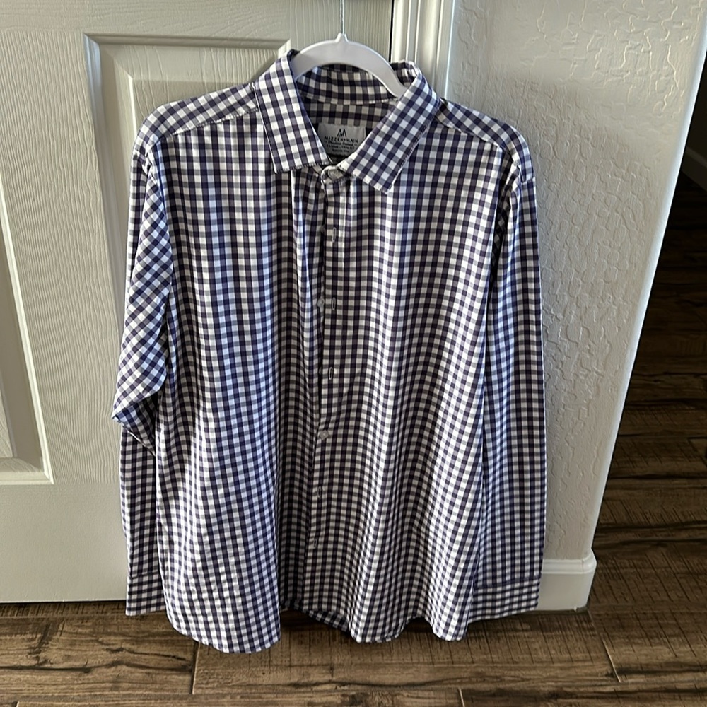 Mizzen + Main long sleeved button down.